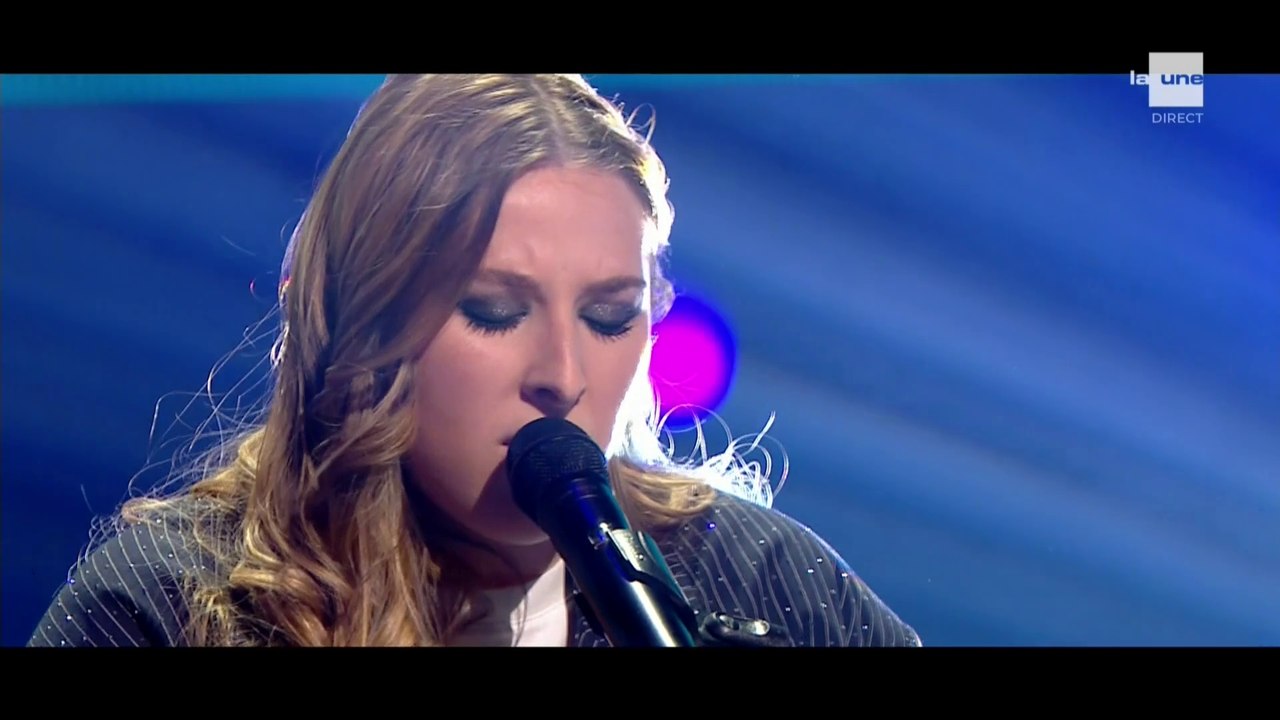 Héléna Bailly sur la RTBF (The Voice Belgium) ("Aimée pour de Vrai" en duo avec Emma)) (23/04/2024)