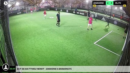 But de Matthieu HENOT - SIMMONS & SIMMONS FC