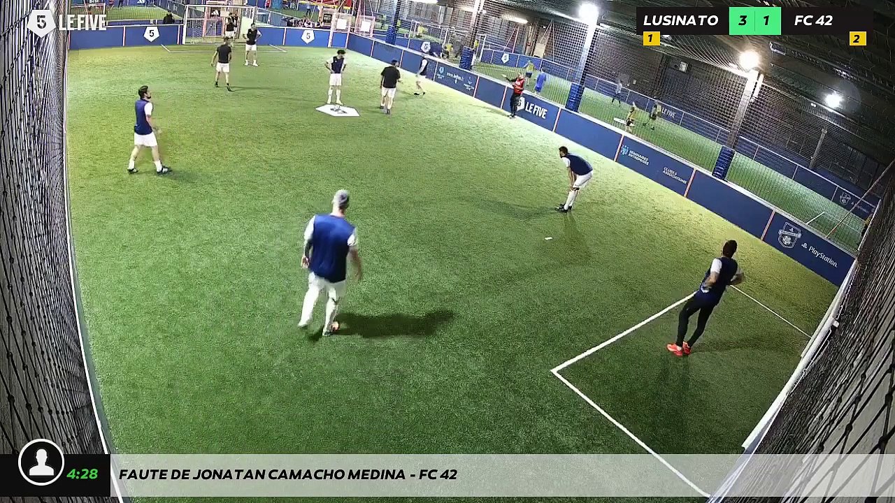 Faute de Jonatan Camacho Medina - FC 42