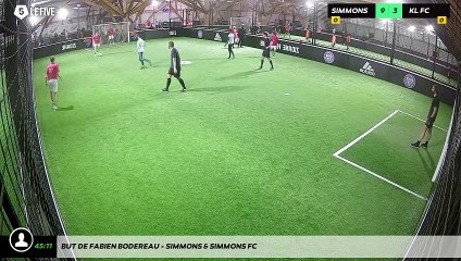 But de Fabien Bodereau - SIMMONS & SIMMONS FC