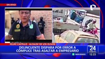 Felipe Castillo sobre delincuencia en Los Olivos: 