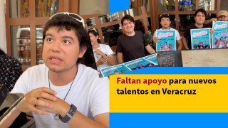 Faltan apoyo para nuevos talentos en Veracruz