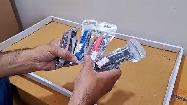 Unboxing and Review of Multi Knife 9Pcs Multifunction tool Tourists Fishermen Hunters