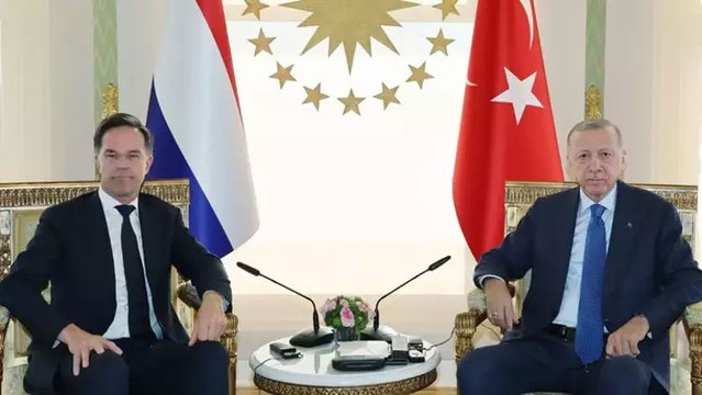 Cumhurbaşkanı Erdoğan ve Rutte'den ortak toplantı: Yardımlar Gazze'ye ulaştırılmalı