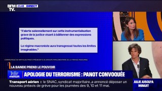 LA BANDE PREND LE POUVOIR - Apologie du terrorisme: Mathilde Panot convoquée
