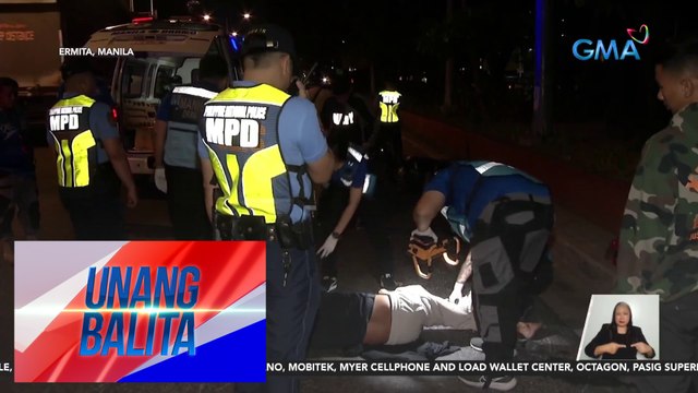 Motorcycle rider, sugatan matapos bumangga sa kotse | UB