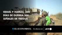 Israel y Hamás, 200 días de guerra sin señales de tregua