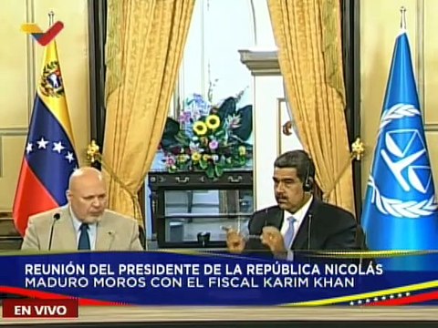 Fiscal de la CPI Karim Khan: hemos tenido reuniones muy productivas con el Pdte. Nicolás Maduro