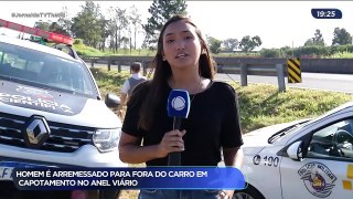 Homem morre em capotamento na rodovia Magalhães Teixeira