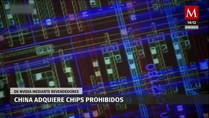 Chips prohibidos de Nvidia llegan a China a través de revendedores