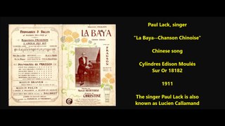 Paul Lack - La Baya (1911)