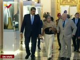 Pdte. Maduro despide del Palacio de Miraflores al Fiscal de la CPI, Karim Khan