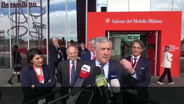 Salone del mobile, Tajani: Qui l'eccellenza italiana