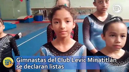 Gimnastas del Club Levic Minatitlán se declaran listas