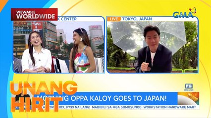 Live update ng Morning Oppa sa Japan | Unang HIrit