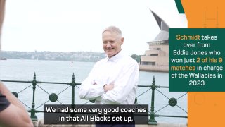 All Blacks legend says Schmidt will need 'good coaches' around him to resurrect Wallabies