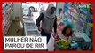 Mulher tem crise de riso durante assalto em farmácia na Bahia