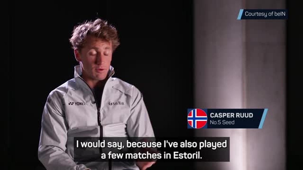 Ruud full of confidence after impressive clay performances