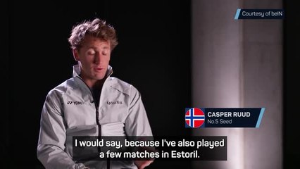 Ruud full of confidence after impressive clay performances