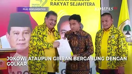 Kata Airlangga soal Peluang Jokowi dan Gibran Gabung Golkar
