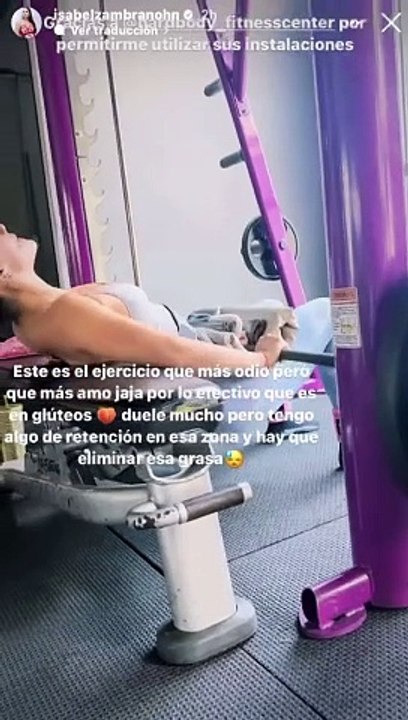 Isabel Zambrano muestra cuál es el ejercicio más efectivo para tonificar glúteos