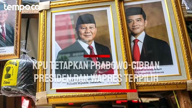 KPU Tetapkan Prabowo-Gibran Presiden dan Wapres Terpilih, Anies dan Ganjar Diundang