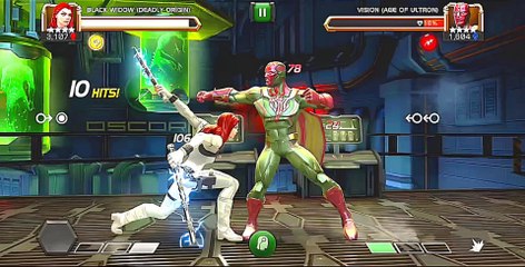 Black widow Vs Vision ( age of ultron ) Fighting video