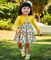 Gorgeous and Super Stylish baby girls winter season dresses #winterdresses #girldressdesign