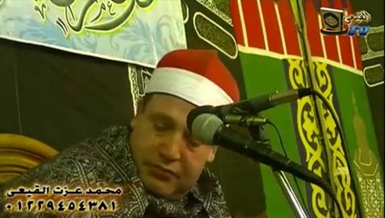الشيخ حجاج الهنداوى رائعة أخر التوبة وأول يونس وس النازعات بيبان كوم حمادة 22-1-2015م