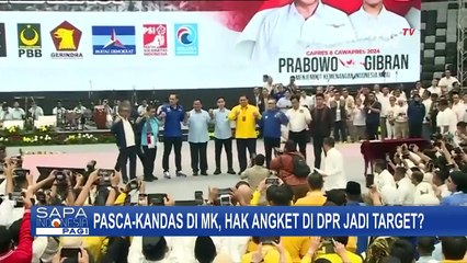 Pasca MK Tolak Gugatan Sengketa Pilpres 2024, Hak Angket di DPR Jadi Target?