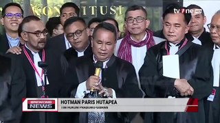 MK Tolak Permohonan Kubu 01, dan 02, Hotman Paris Soroti Salah Satu Hakim Selama Sidang _ tvOne