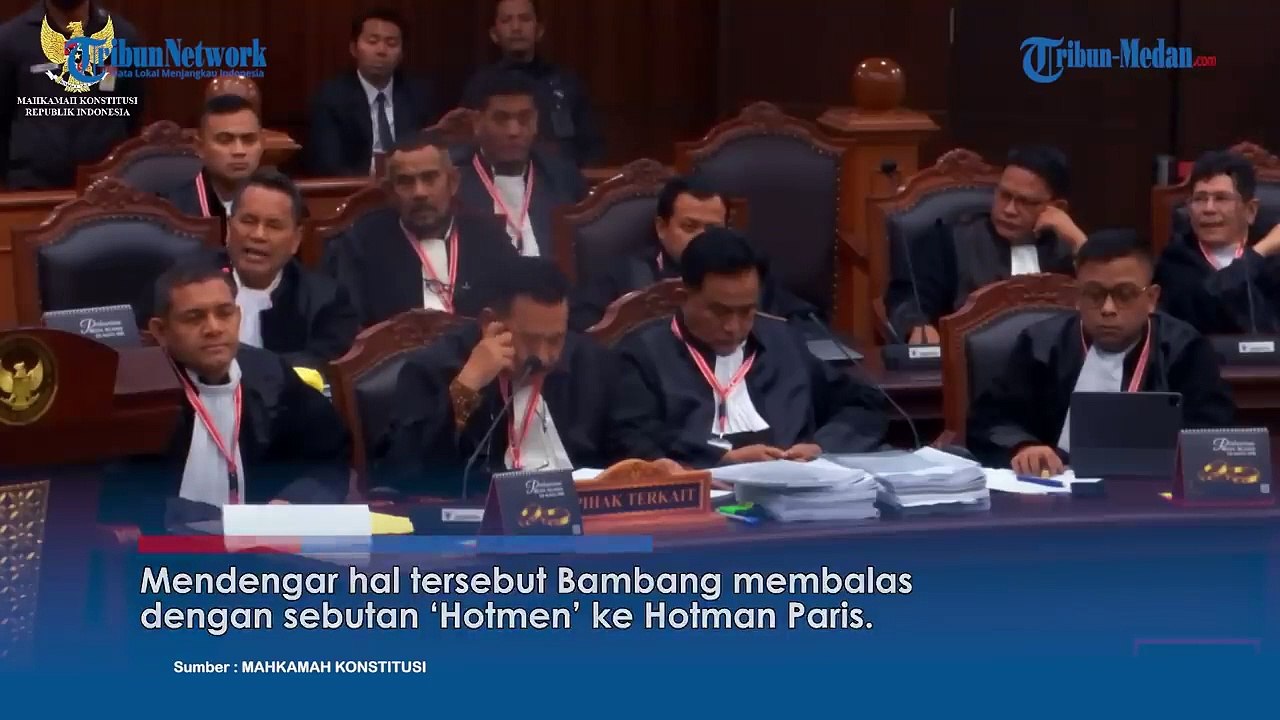 PEDAS! Saling Balas Hotman Paris Vs Bambang Widjojanto di Sidang MK Sampai Hakim MK Tertawa