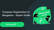 Company Registration in Bangalore full guide step by step 2024