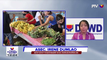 Panayam kay DSWD Assistant Secretary For Disaster Management, OSEC Concerns and Spokesperson Asec. Irene Dumlao kaugnay sa Enhance Partnership Against Hunger and Poverty Program