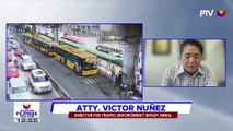 Panayam kay MMDA Director for Traffic Enforcement Group Atty. Victor Nuñez kaugnay sa pagbabalik ng exclusive motorcycle lane sa EDSA