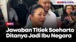 Prabowo Jadi Presiden Terpilih, Titiek Soeharto Senyum Malu-malu Kala Ditanya Kemungkinan Rujuk Jadi Ibu Negara