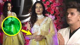 Arti Singh Sangeet Night: Yuvika Chaudhary Prince Narula Reaction On Fake Pregnancy News...