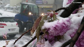 فيديو: في منتصف الربيع.. كرواتيا تلتحف بالثلوج بعد أيام فقط من درجات حرارة صيفية