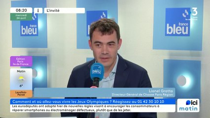 24/04/2024 : l'invité d'actu 8h15 France Bleu Paris