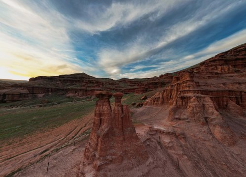 Burası Amerika değil Peribacaları hiç değil!