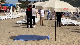 Antalya'da Belaruslu turist sahilde ölü bulundu