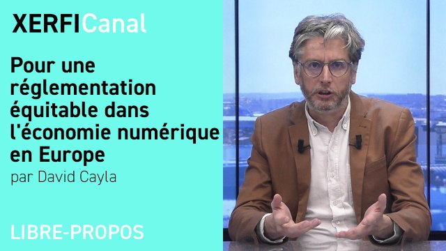 Pour une réglementation équitable dans l'économie numérique en Europe [David Cayla]