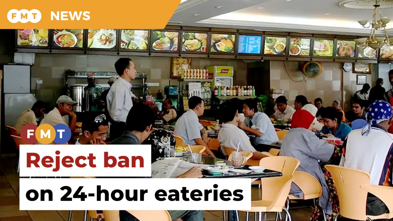 Just reject call for ban on 24-hour eateries, MP tells Dzulkefly