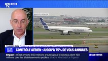 Thomas Juin (président de l'Union des aéroports français et francophones associés) sur la grève des contrôleurs aériens prévue ce jeudi: 