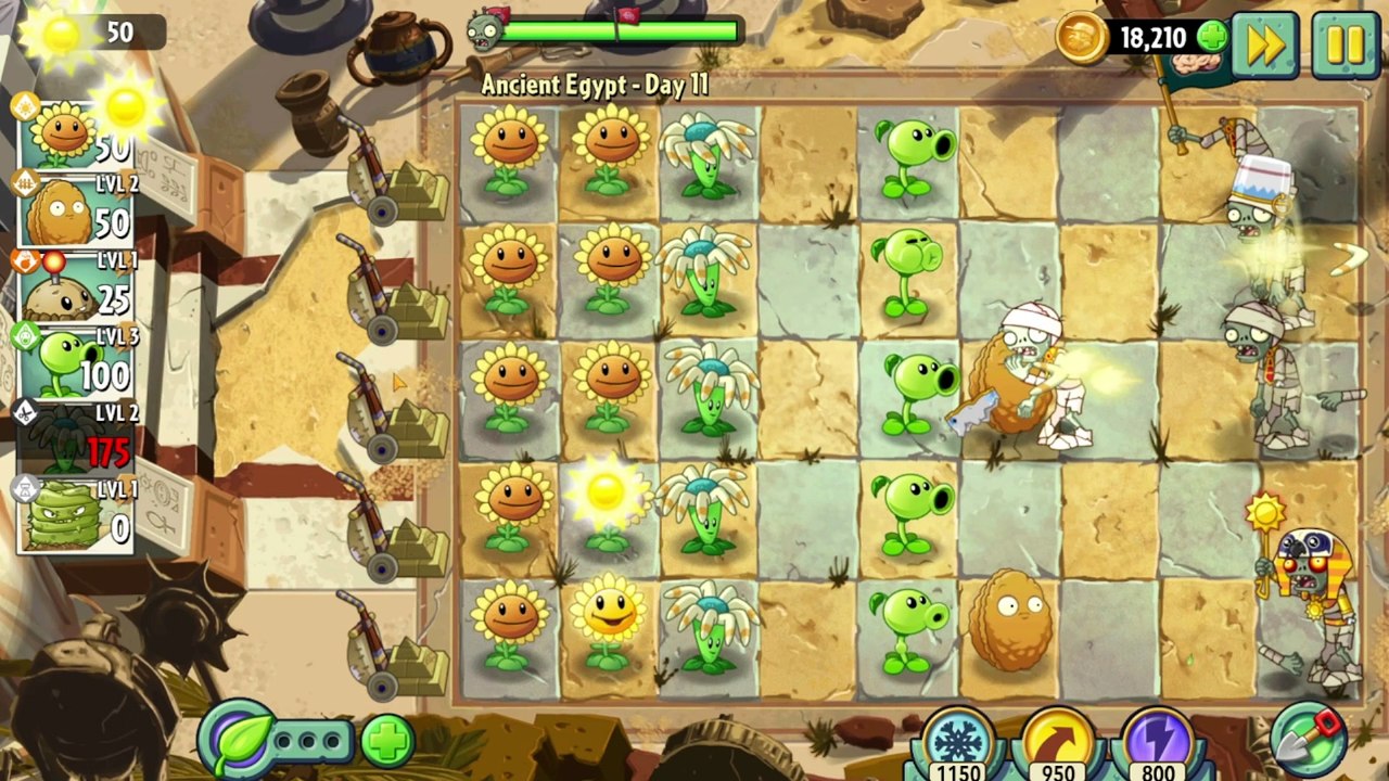 Plants vs. Zombies cartoon