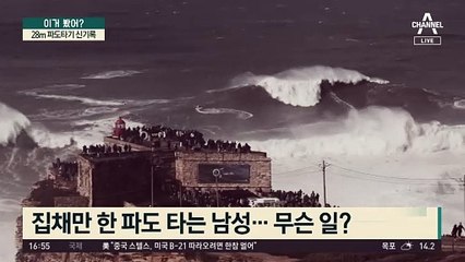 28m 파도타기 신기록…세계 최고 서퍼는 누구?