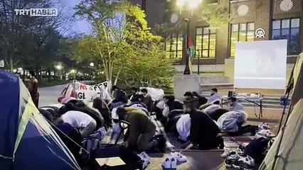 ABD üniversiteleri İsrail saldırılarına karşı ayaklanıyor