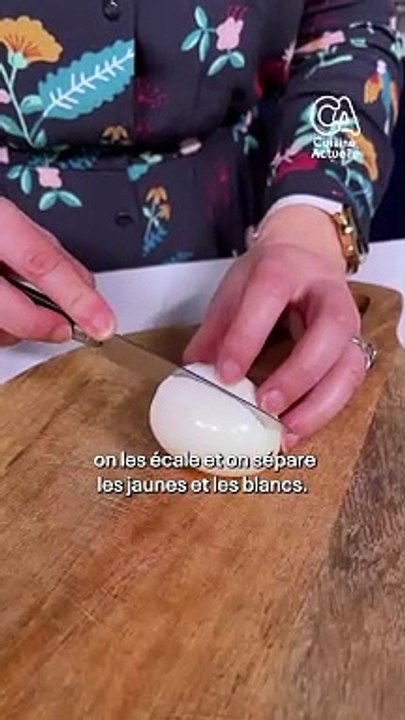 CUISINE ACTUELLE - Œufs mimosa aux sardines