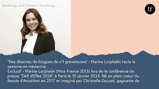 Des dizaines de blagues de c*l : Marine Lorphelin tacle le sexisme en médecine