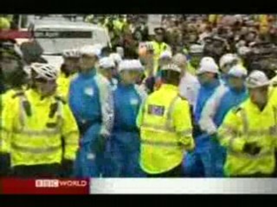 China Olympic Torch unwelcome in San Francisco USA